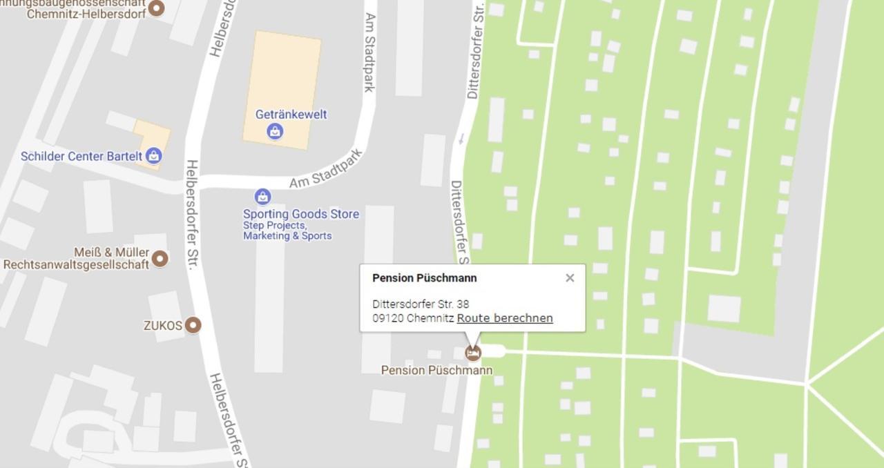 Pension Puschmann Кемниц Екстериор снимка